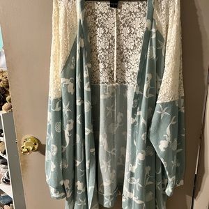 Disney Little Mermaid open front cardigan